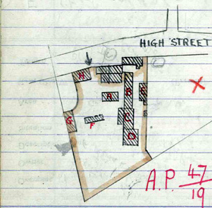 Leather Factory layout in valuers notebook